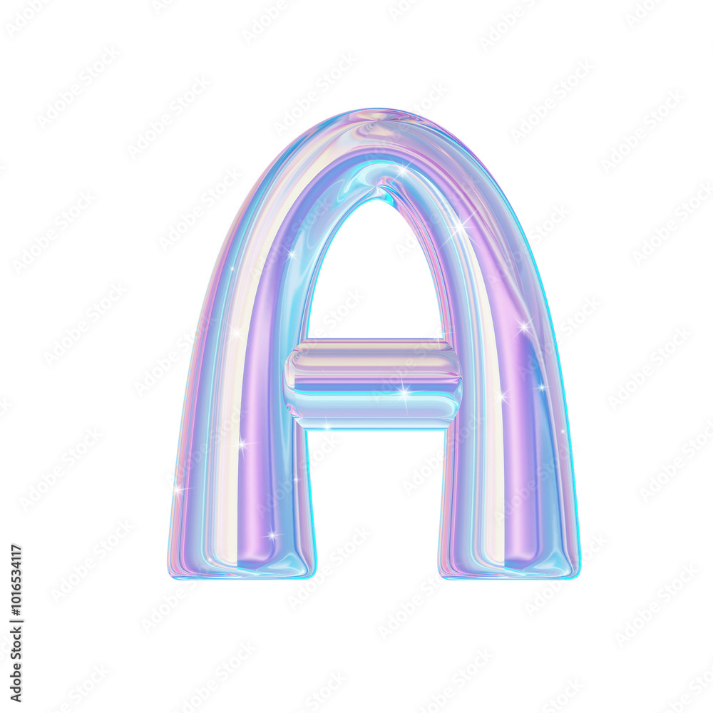 3D Holographic Letters 3D Holographic Letters