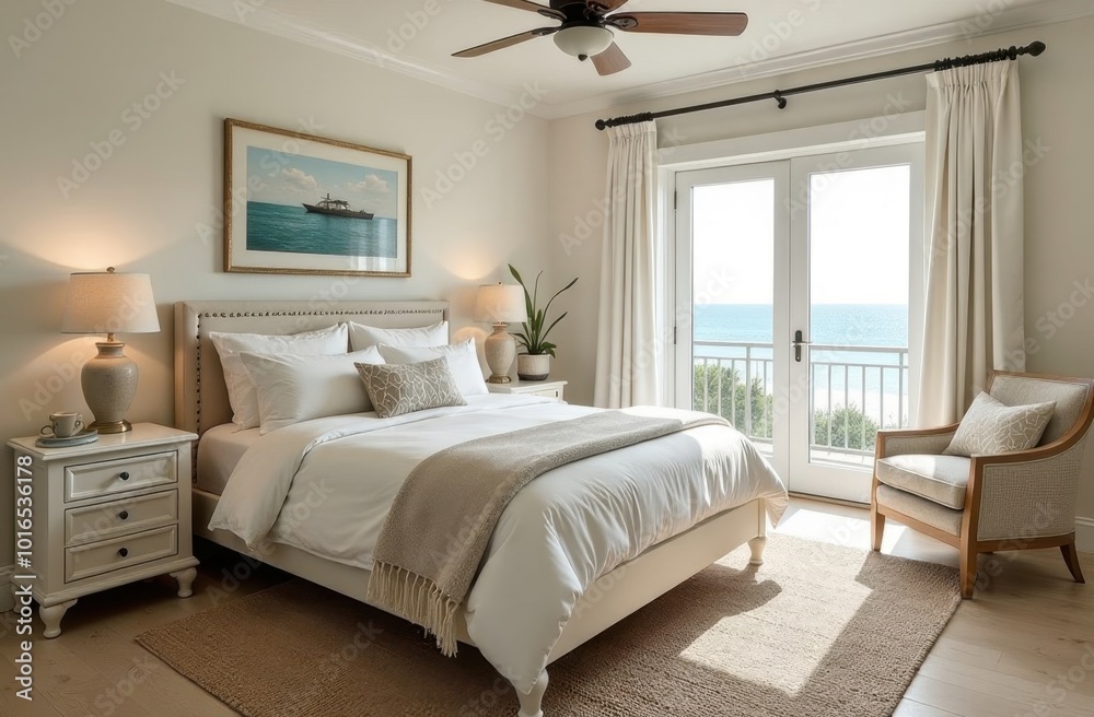 Cozy coastal style, furniture, comfortable bed, modern design background with stock footage of a
minimal bedroom interior. Generative AI tools Cozy coastal style, furniture, comfortable bed, modern design background with stock footage of a
minimal bedroom interior. Generative AI tools