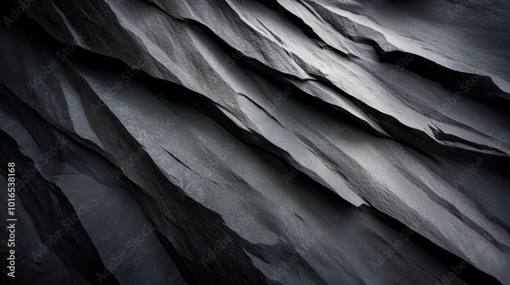 An abstract image featuring sharp contrasts and geometric designs of layered stones, providing an intense and dynamic visual experience against a stark backdrop. An abstract image featuring sharp contrasts and geometric designs of layered stones, providing an intense and dynamic visual experience against a stark backdrop.