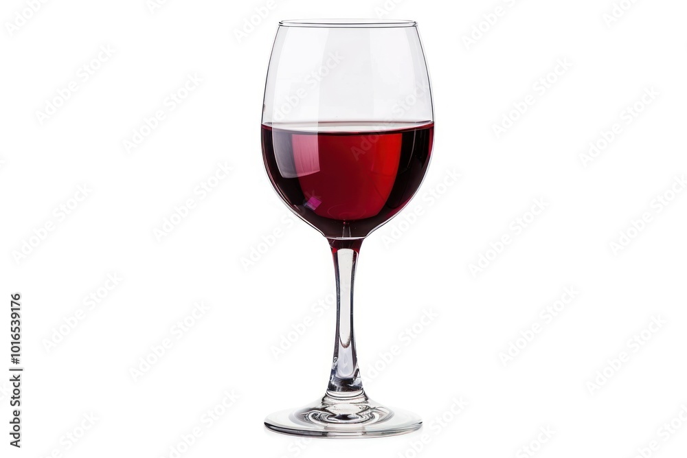 A glass of red wine beverage alcohol liquor. A glass of red wine beverage alcohol liquor.