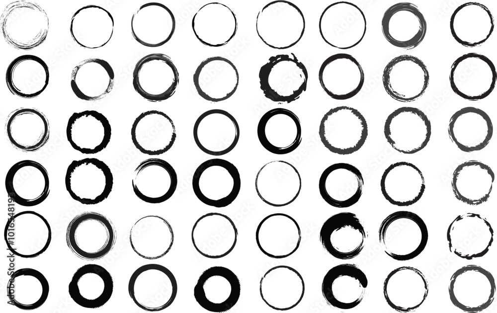 Grunge and dirty distressed texture Circle Brush Photo frame set for T-Shirt and logo. Grunge and dirty distressed texture Circle Brush Photo frame set for T-Shirt and logo.