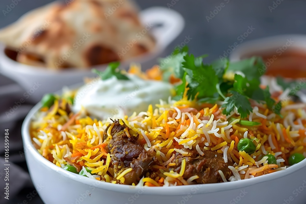 Delicious Indian Cuisine: Chicken Biryani Delicious Indian Cuisine: Chicken Biryani