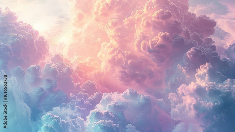 Dreamy pastel cloudscape with soft, ethereal light. Perfect for backgrounds, wallpapers, and design projects. Dreamy pastel cloudscape with soft, ethereal light. Perfect for backgrounds, wallpapers, and design projects.