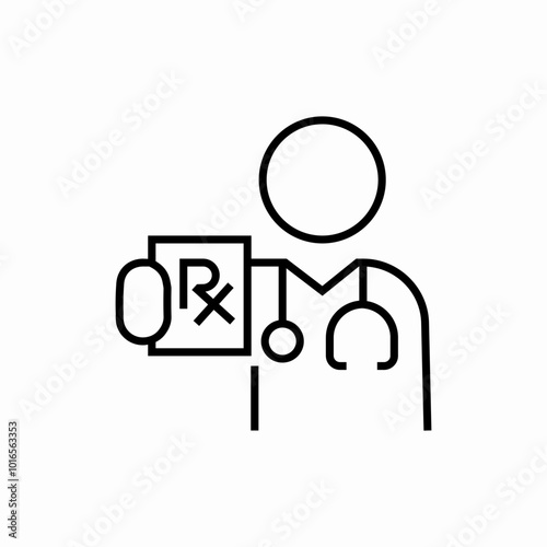 general practitioner icon sign vector