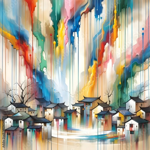 background with cubes