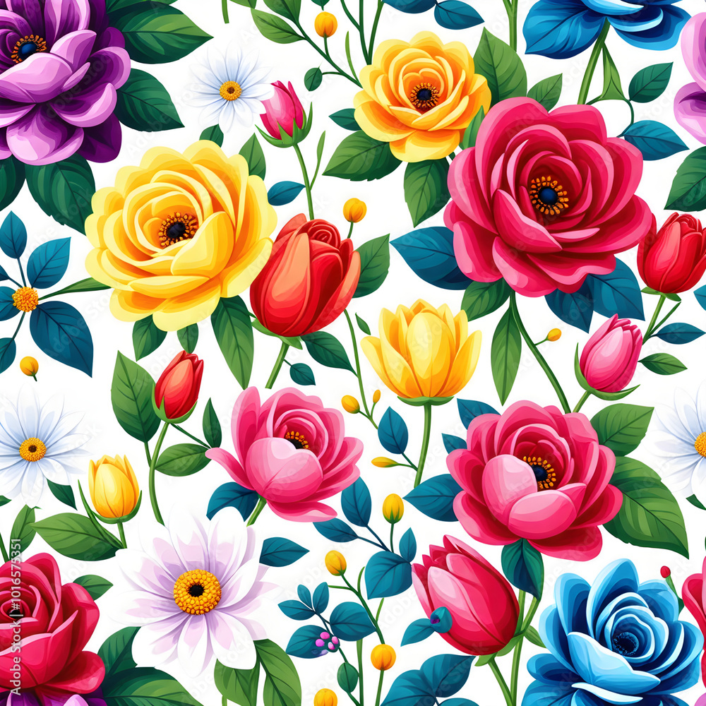 seamless pattern with roses
seamless pattern with roses