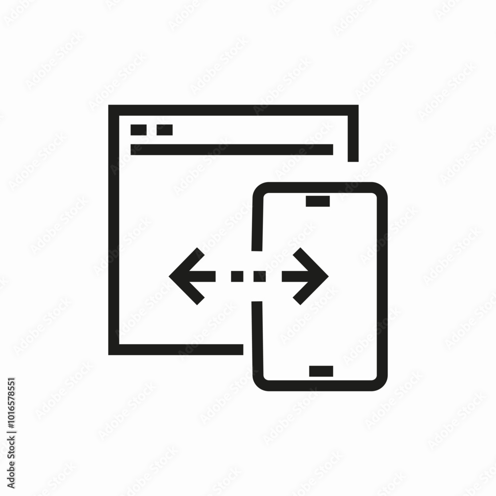 data transfer icon sign vector data transfer icon sign vector