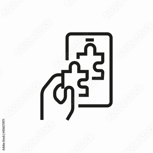 solution provider icon sign vector