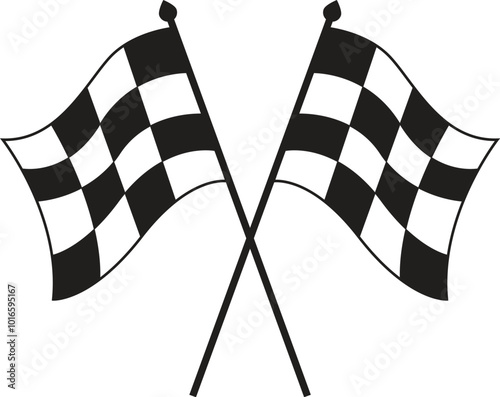 checkered racing flag eps vector file