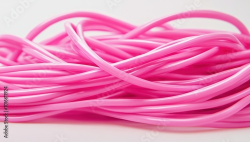 Pink Rubber Bands.