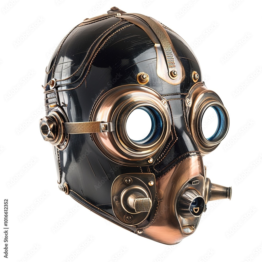 Mind-Reading Helmet On Transparent Background. Mind-Reading Helmet On Transparent Background.