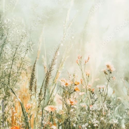 Soft Floral Meadow.