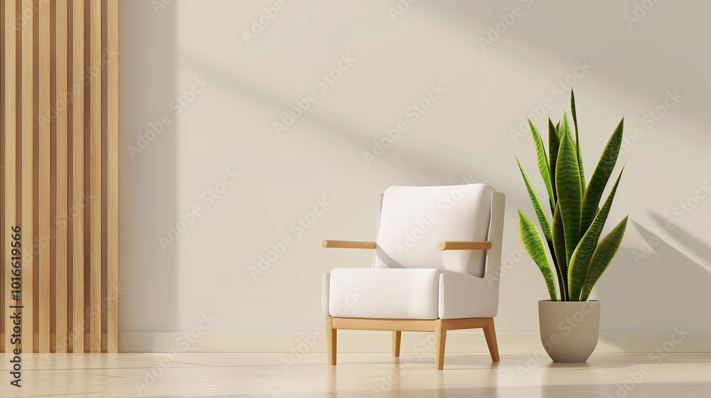 A warm, inviting living room scene showcasing a tall snake plant beside a comfortable armchair, as a golden hour glow enhances the rich green tones and creates a peaceful ambiance A warm, inviting living room scene showcasing a tall snake plant beside a comfortable armchair, as a golden hour glow enhances the rich green tones and creates a peaceful ambiance