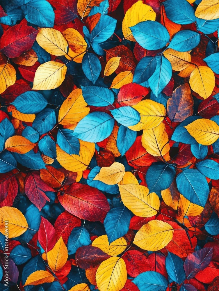 Vivid Autumn Leaves Collection