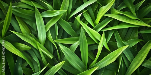 Green Leaves Texture Background