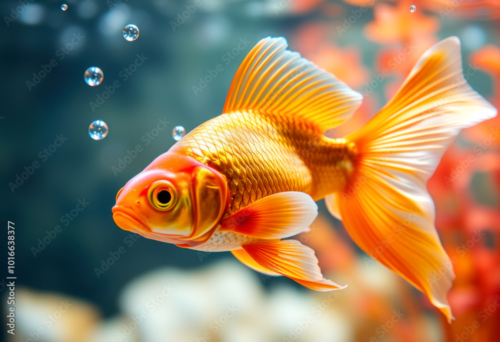 Beneath the Surface A Goldfish's Grace Beneath the Surface A Goldfish's Grace