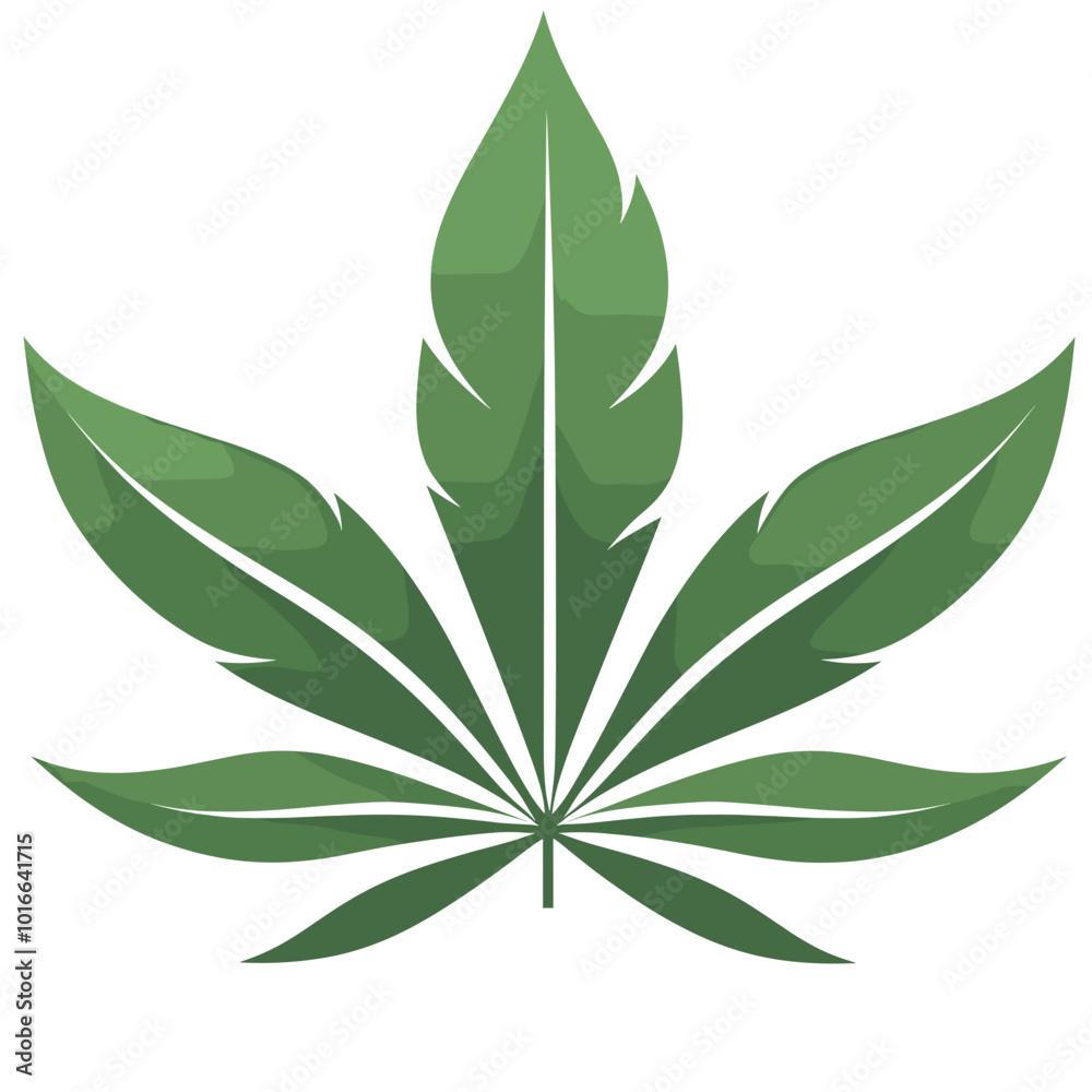 Naklejka premium Cannabis Logo
