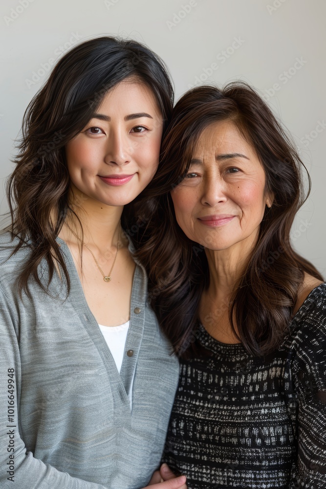 Heartwarming Portrait of a Loving Mother and Daughter Embracing Family Bond and Happiness Heartwarming Portrait of a Loving Mother and Daughter Embracing Family Bond and Happiness