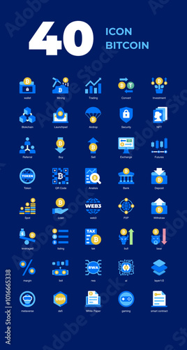 Crypto currency Icons