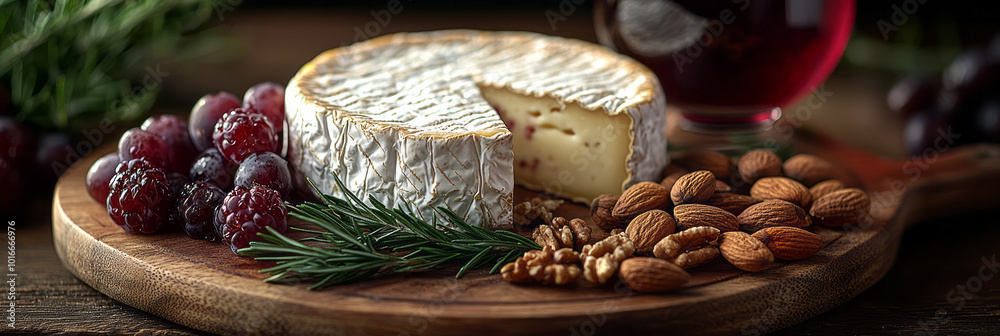 A close-up of a wine and cheese pairing, A close-up of a wine and cheese pairing,