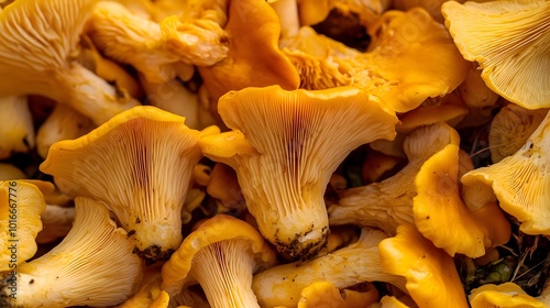 Variety of Delicious Autumn Mushrooms Harvested from the Forest