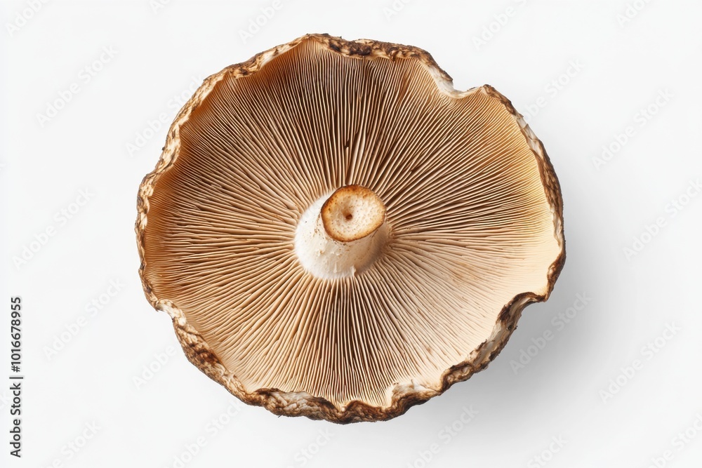 Rare Bearded Tooth Fungus in Pure Whiteness Rare Bearded Tooth Fungus in Pure Whiteness