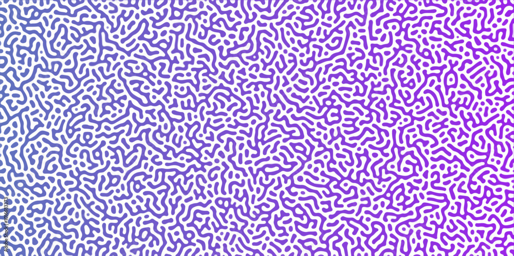 Abstract Reaction-diffusion Turing pattern natural texture piurple gradient color scheme. Linear design with biological algorithm psychedelic background. Reaction-diffusion or truing patter Abstract Reaction-diffusion Turing pattern natural texture piurple gradient color scheme. Linear design with biological algorithm psychedelic background. Reaction-diffusion or truing patter