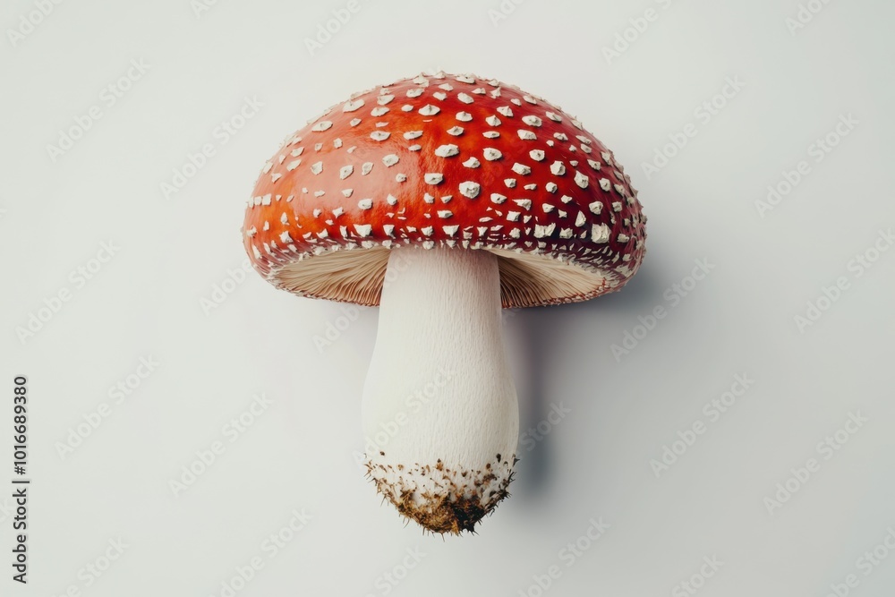 Rare Fungal Beauty Amidst Snowy Winter Landscape Rare Fungal Beauty Amidst Snowy Winter Landscape