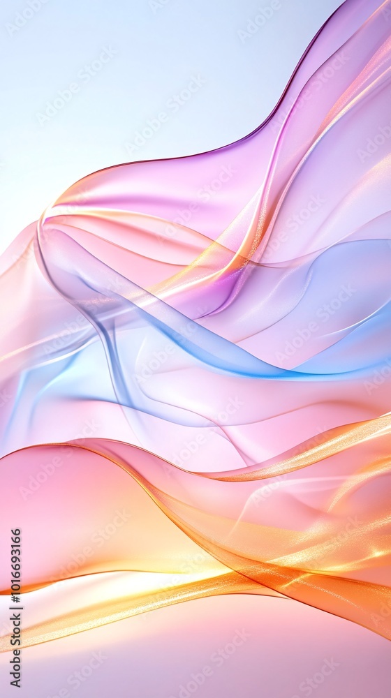 Abstract Colorful Flowing Lines on Elegant White Background with Deep Reds Abstract Colorful Flowing Lines on Elegant White Background with Deep Reds