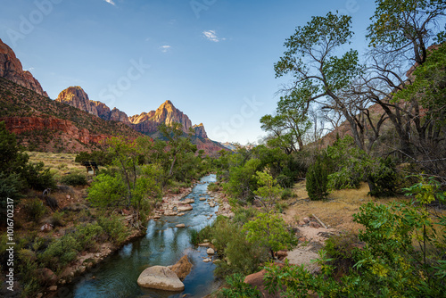 Paria River In Bryce Canyon National Park