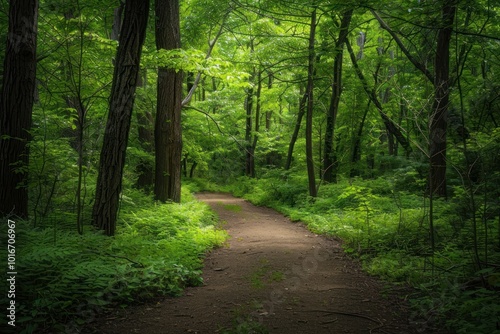 Summer forest vegetation outdoors woodland.