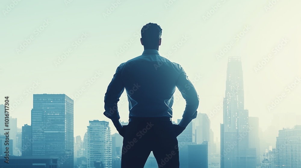 Fototapeta premium Urban Apex Achievement