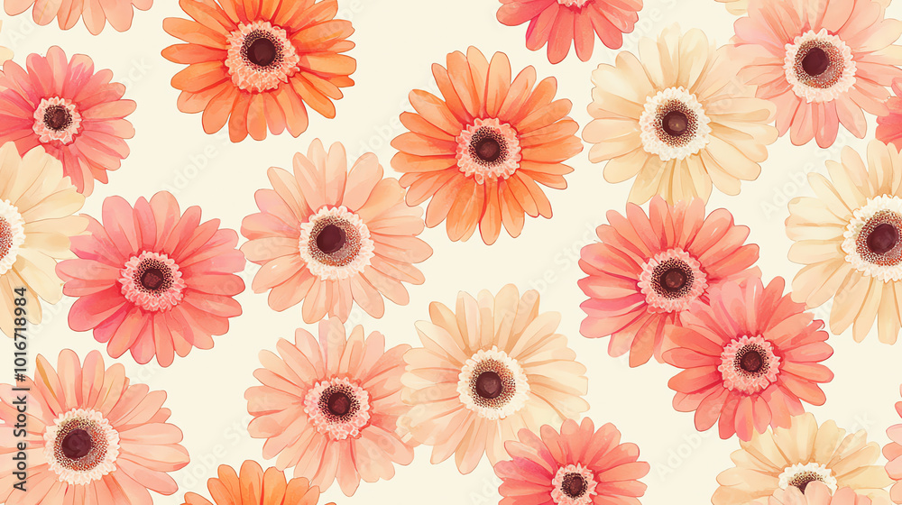A vibrant arrangement of colorful flowers on a soft background, perfect for spring-themed projects and floral designs. A vibrant arrangement of colorful flowers on a soft background, perfect for spring-themed projects and floral designs.