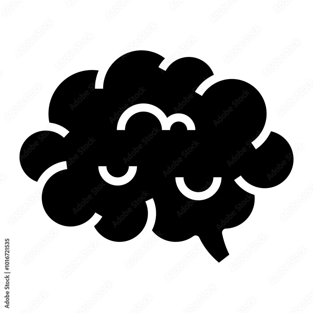 brain icon. brain icon.