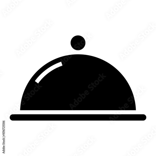 Food serving tray icon.