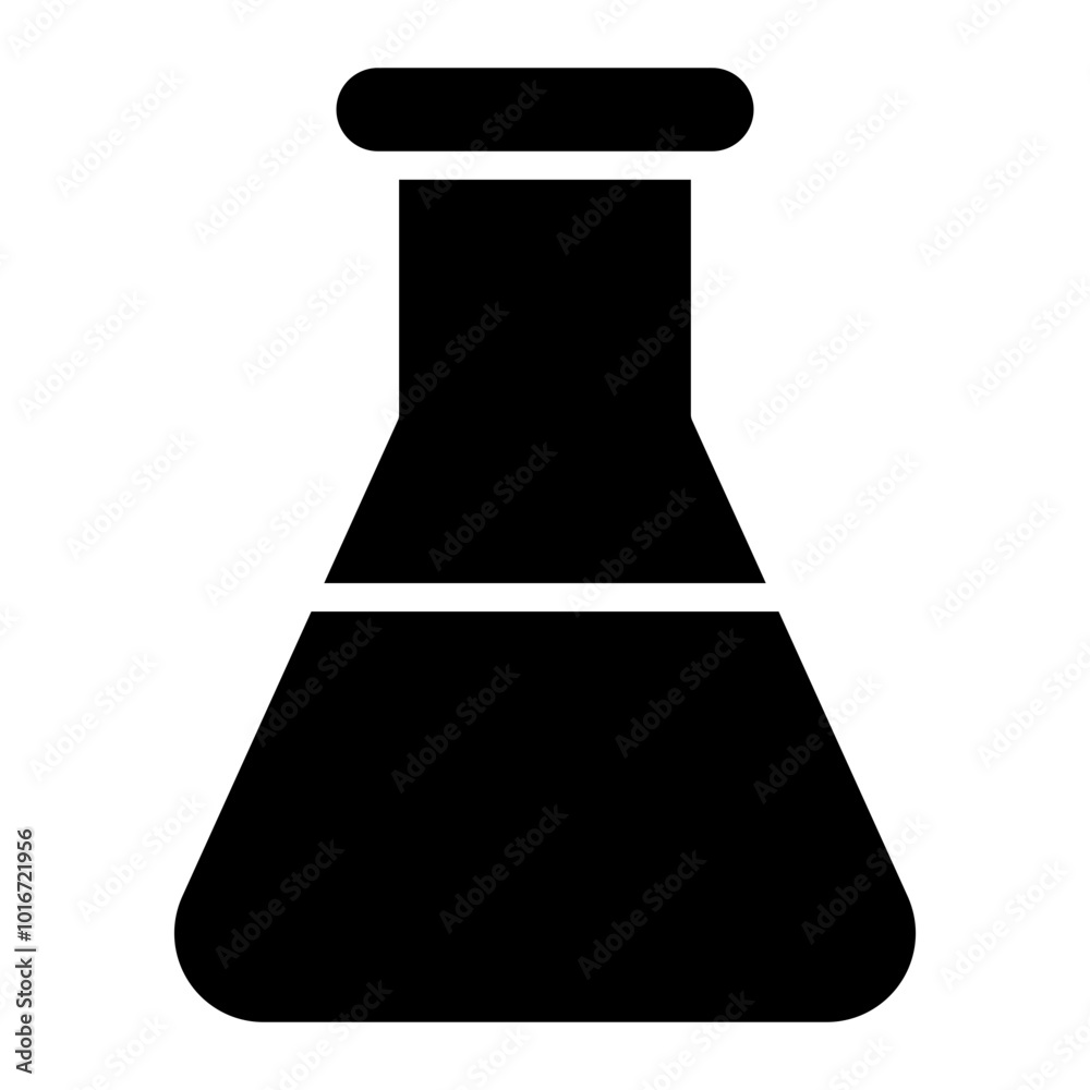 Flask icon. Flask icon.