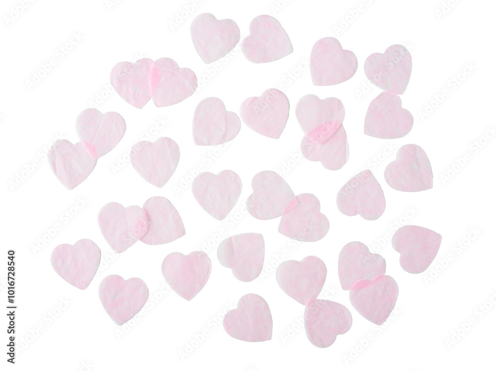 Pink Hearts Confetti Pink Hearts Confetti