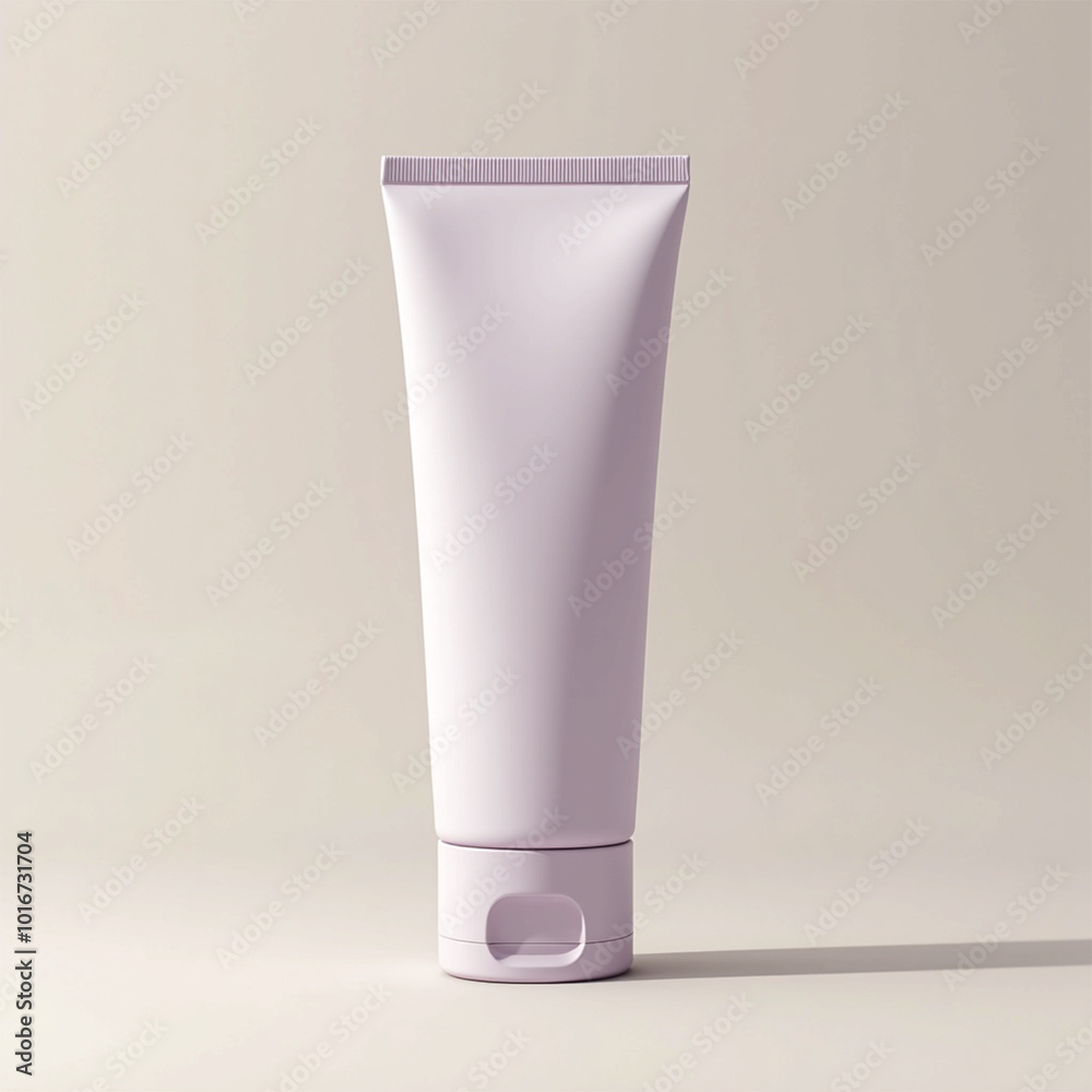 White Plastic Spray Bottle on White Surface with Shadows White Plastic Spray Bottle on White Surface with Shadows