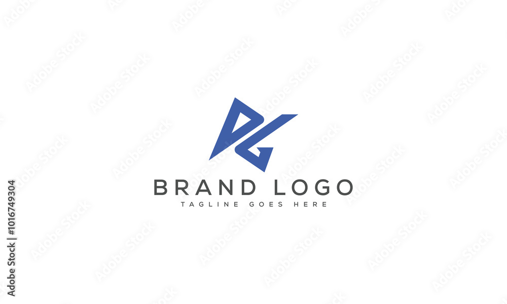 letter DG logo design vector template design for brand. letter DG logo design vector template design for brand.