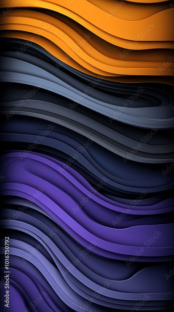 A tight shot of a cell phone's wavered back design The phone's reverse side displays this pattern A tight shot of a cell phone's wavered back design The phone's reverse side displays this pattern