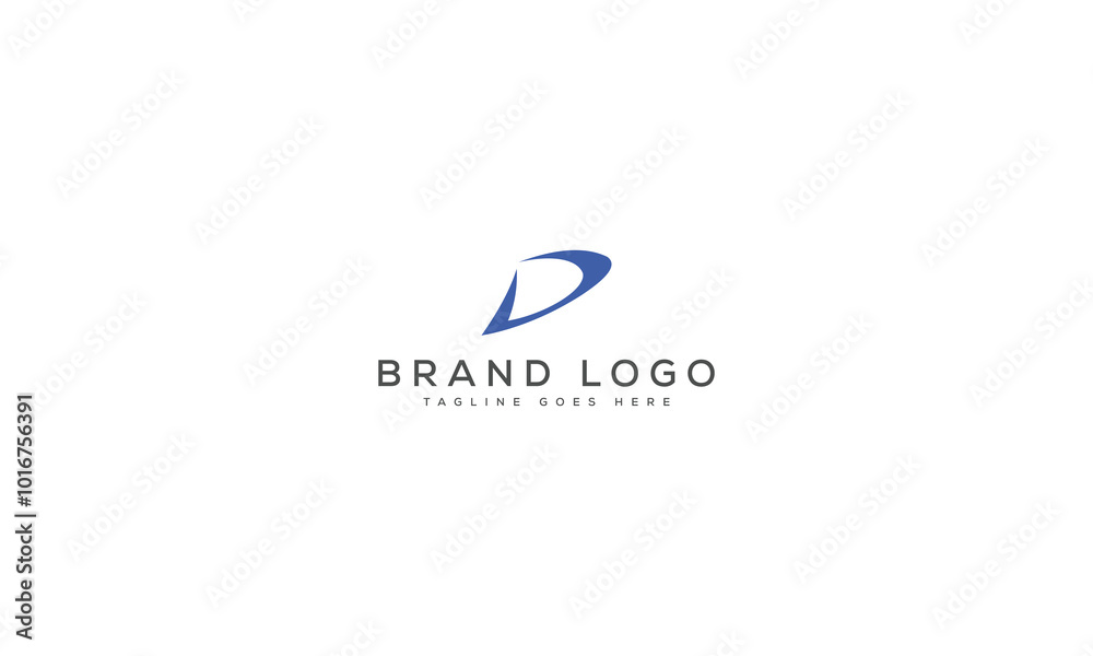 letter D logo design vector template design for brand. letter D logo design vector template design for brand.