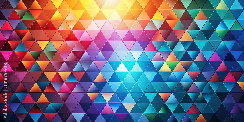 Abstract colorful background with triangles Abstract colorful background with triangles