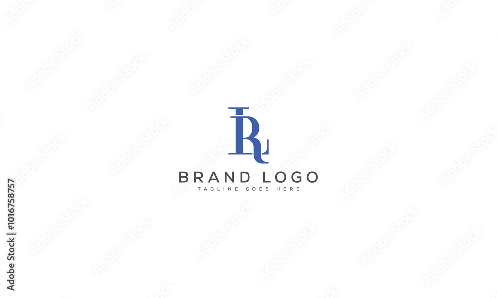 letter RL logo design vector template design for brand. letter RL logo design vector template design for brand.