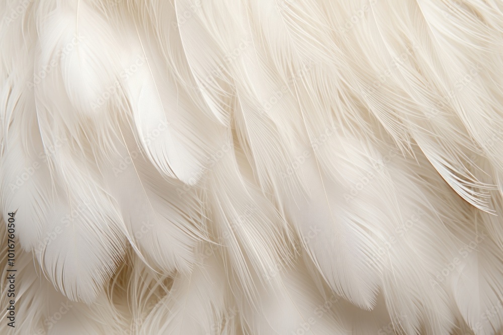 White feather texture animal bird fur. White feather texture animal bird fur.