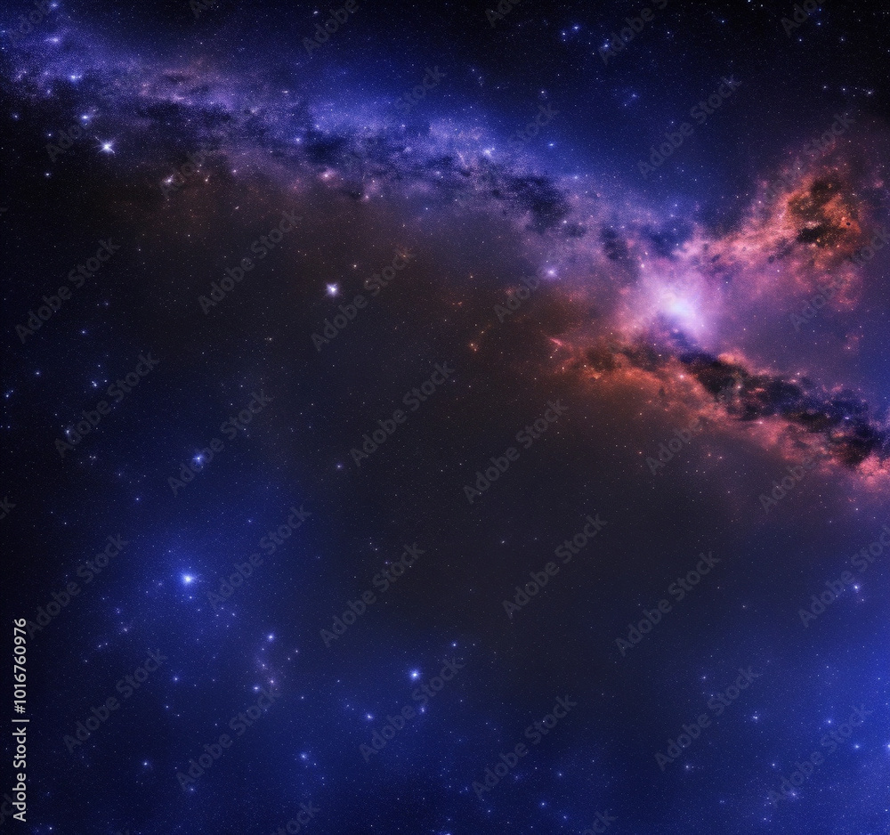 Naklejka premium background with stars