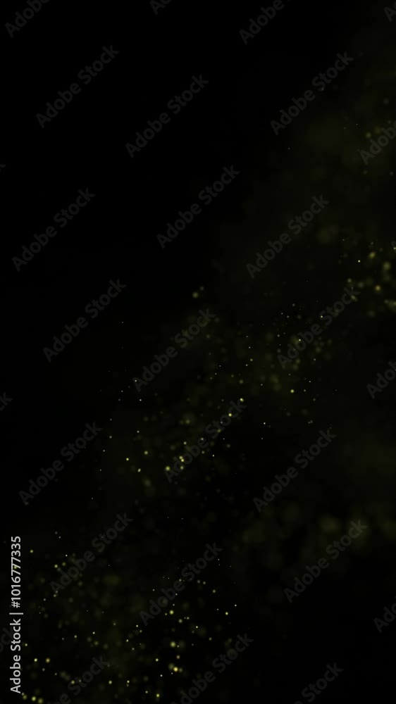 Vertical Golden Particle Background Vertical Golden Particle Background