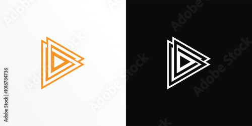 Star Logo Design isolated on white background