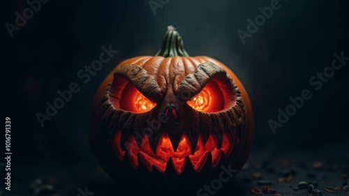 Halloween Pumpkin Scary Creepy Spooky Trick or Treat Horror