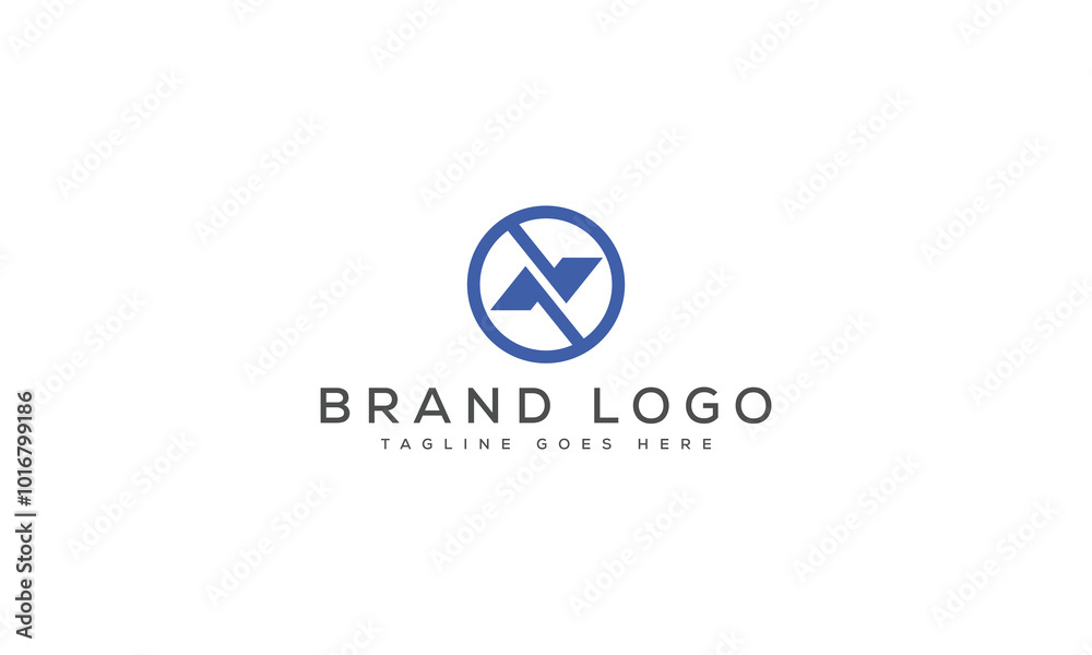 letter N logo design vector template design for brand. letter N logo design vector template design for brand.