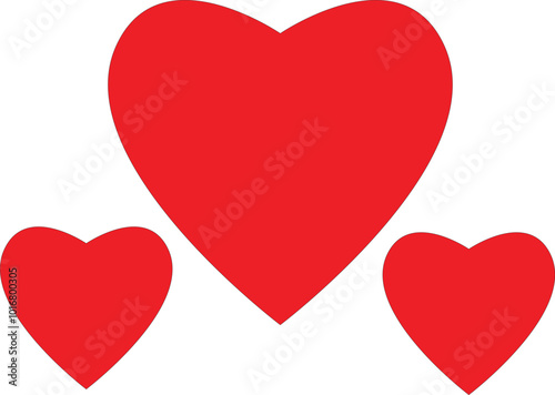 tree heart of love vector illustration